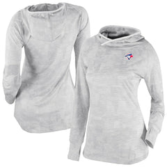 Toronto Blue Jays Columbia Women's Omni-Wick Sunday Ball Raglan Pullover Hoodie Sale