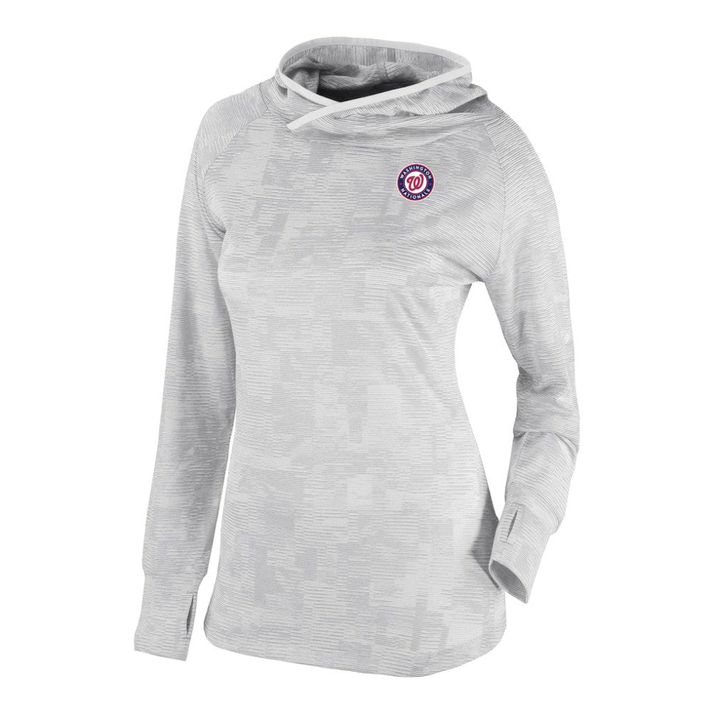 Washington Nationals Columbia Women's Omni-Wick Sunday Ball Raglan Pullover Hoodie Online