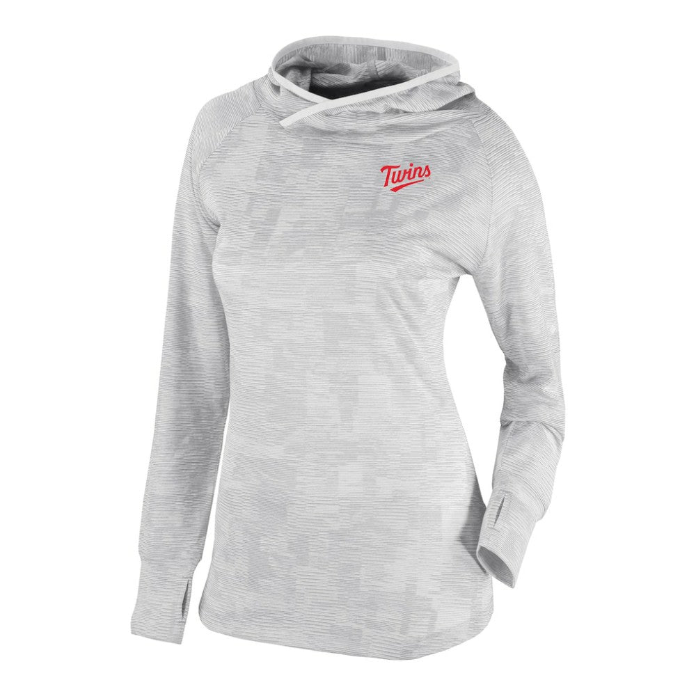 Minnesota Twins Columbia Women's Omni-Wick Sunday Ball Raglan Pullover Hoodie Sale