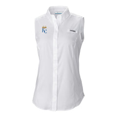 Kansas City Royals Columbia Women's Tamiami Sleeveless Shirt Sale