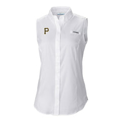 Pittsburgh Pirates Columbia Women's Tamiami Sleeveless Shirt Sale