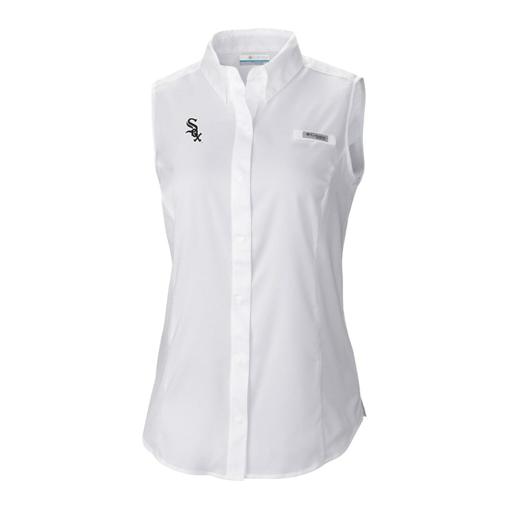Chicago White Sox Columbia Women's Tamiami Sleeveless Shirt for sale