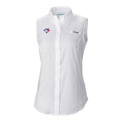 Toronto Blue Jays Columbia Women's Tamiami Sleeveless Shirt Sale