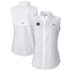 Milwaukee Brewers Columbia Women's Tamiami Sleeveless Shirt Sale