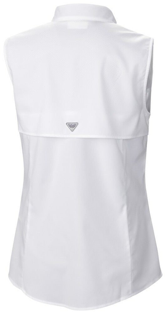 Boston Red Sox Columbia Women's Tamiami Sleeveless Shirt for sale