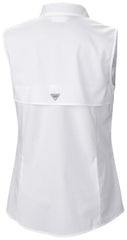 Boston Red Sox Columbia Women's Tamiami Sleeveless Shirt for sale
