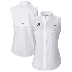 Arizona Diamondbacks Columbia Women's Tamiami Sleeveless Shirt for sale