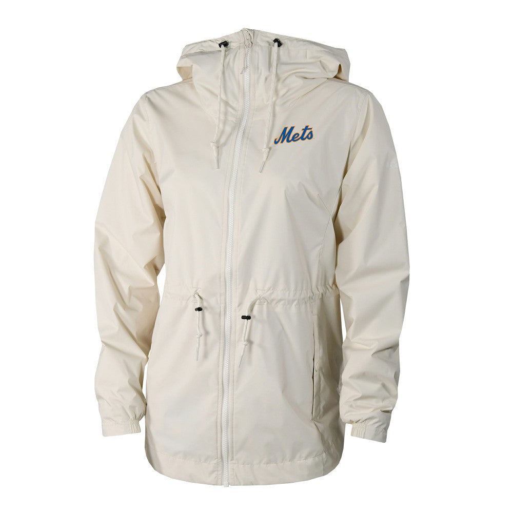 New York Mets Columbia Women's Lily Park Full-Zip Rain Jacket Sale