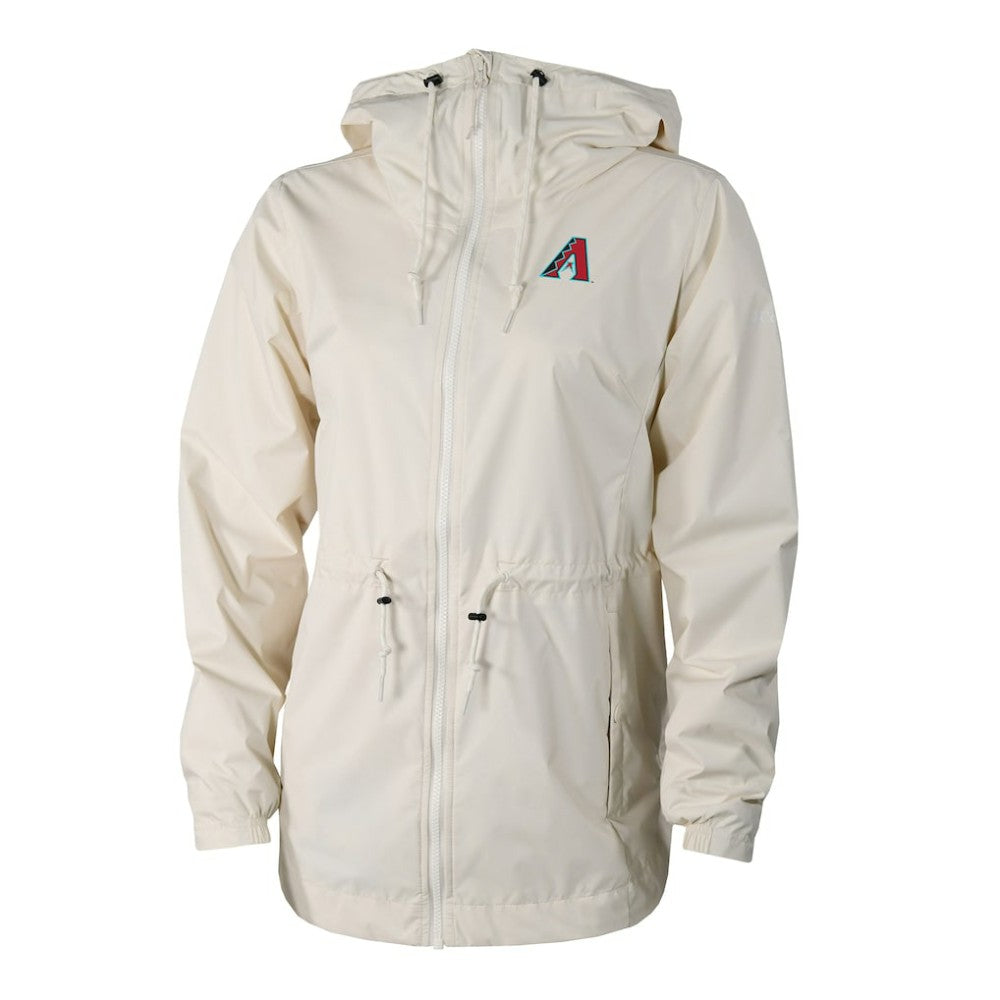 Arizona Diamondbacks Columbia Women's Lily Park Full-Zip Rain Jacket Online