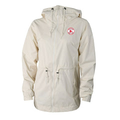 Boston Red Sox Columbia Women's Lily Park Full-Zip Rain Jacket Sale