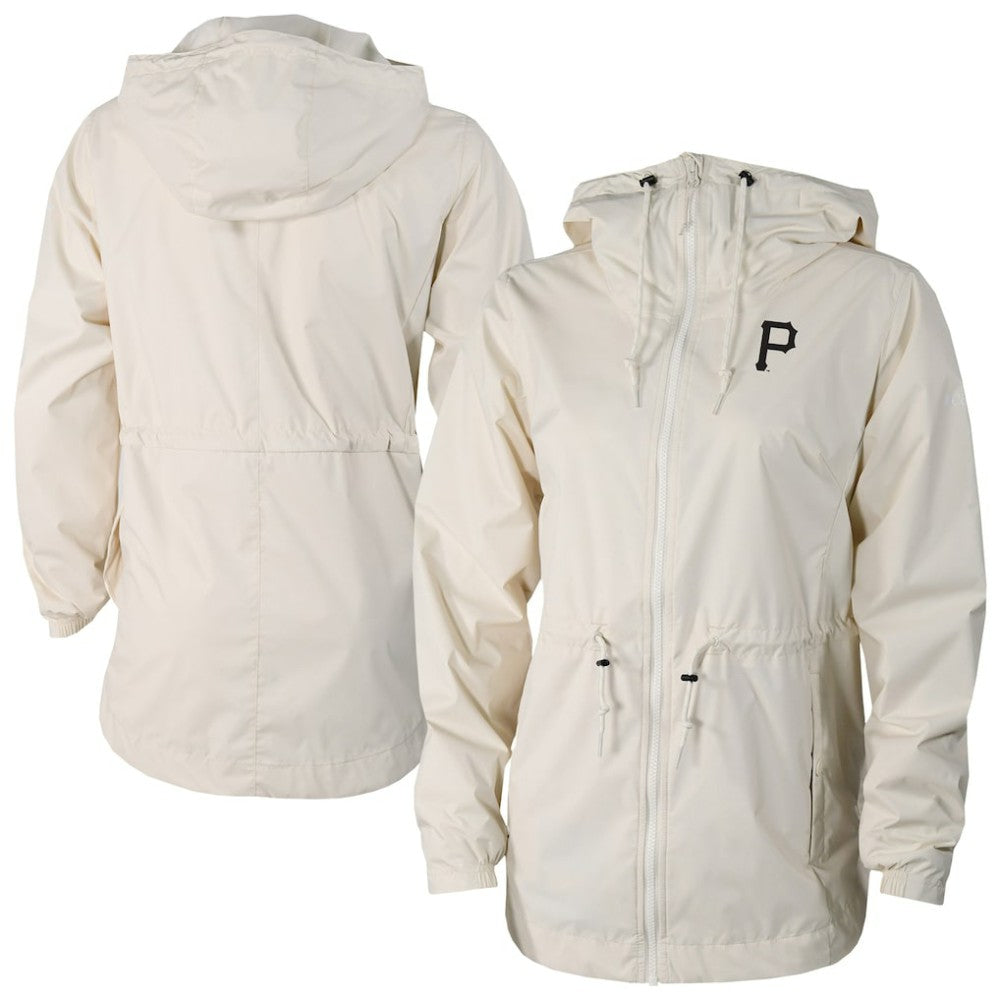 Pittsburgh Pirates Columbia Women's Lily Park Full-Zip Rain Jacket Sale