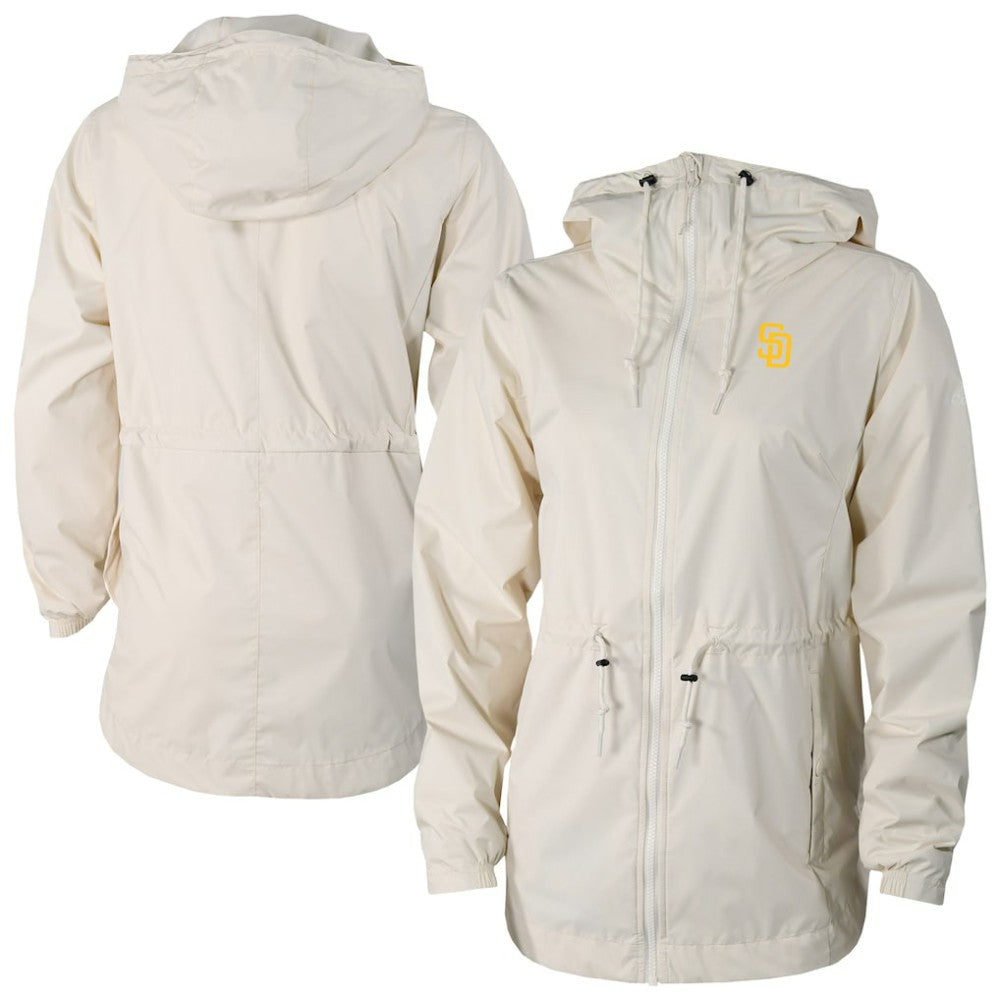 San Diego Padres Columbia Women's Lily Park Full-Zip Rain Jacket Outlet