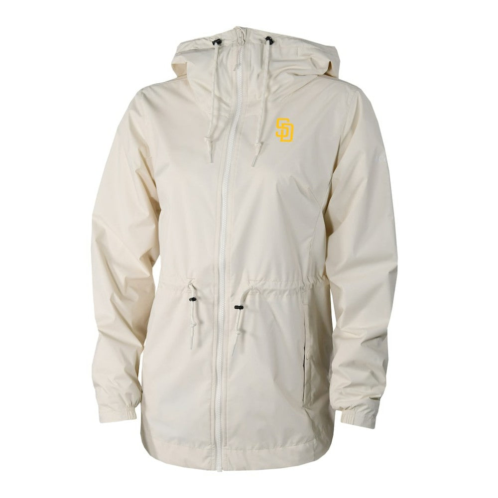 San Diego Padres Columbia Women's Lily Park Full-Zip Rain Jacket Outlet