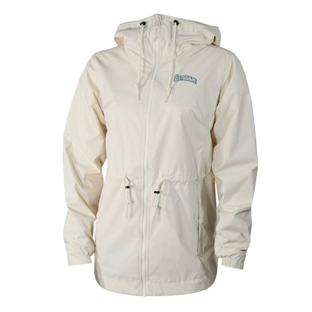 Seattle Mariners Columbia Women's Lily Park Full-Zip Rain Jacket Discount