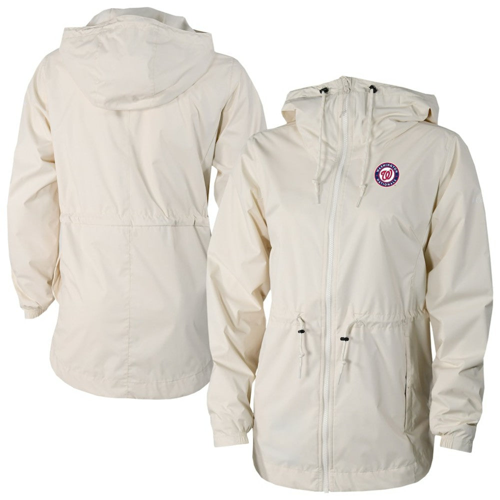 Washington Nationals Columbia Women's Lily Park Full-Zip Rain Jacket Online