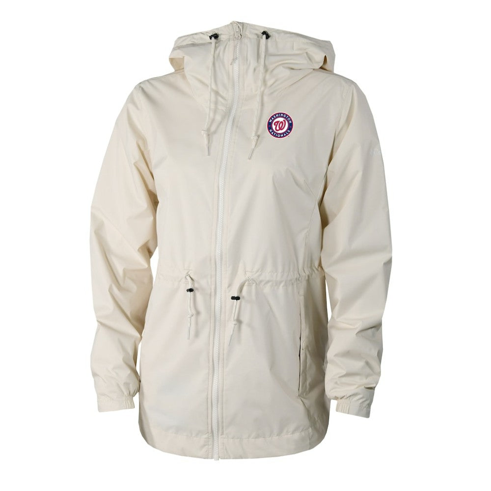 Washington Nationals Columbia Women's Lily Park Full-Zip Rain Jacket Online