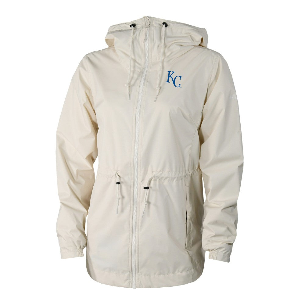 Kansas City Royals Columbia Women's Lily Park Full-Zip Rain Jacket Discount