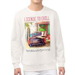 Los Angeles Dodgers Margaritaville License to Chill Fleece Sweatshirt Discount