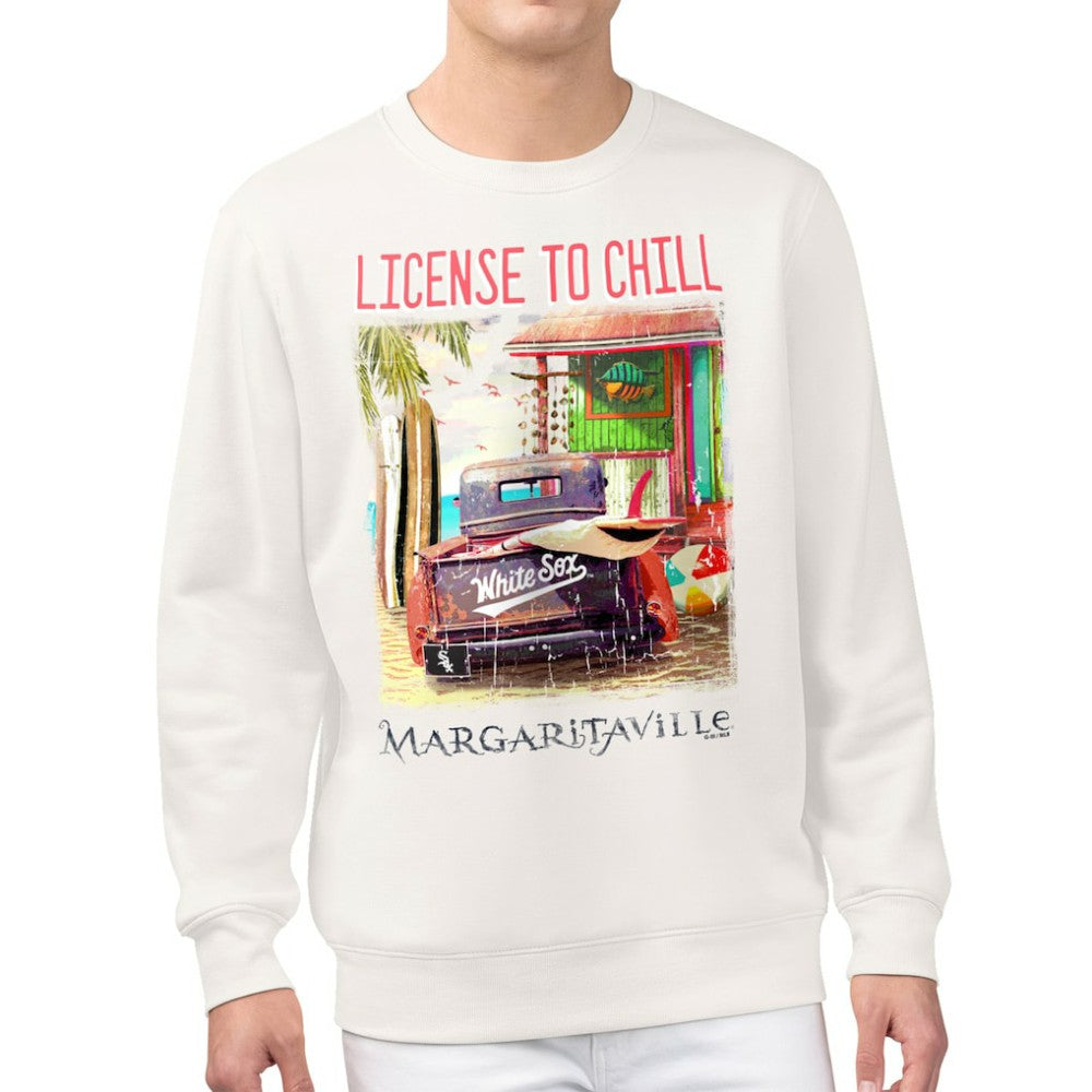 Chicago White Sox Margaritaville License to Chill Fleece Sweatshirt Online