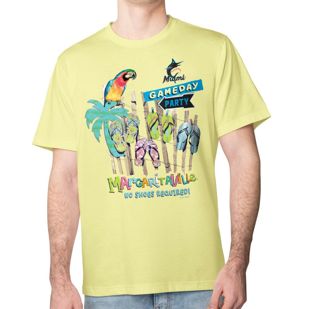 Miami Marlins Margaritaville Gameday Party T-Shirt for sale