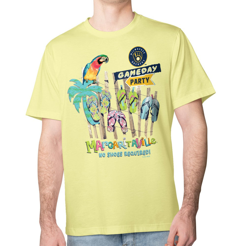 Milwaukee Brewers Margaritaville Gameday Party T-Shirt Online