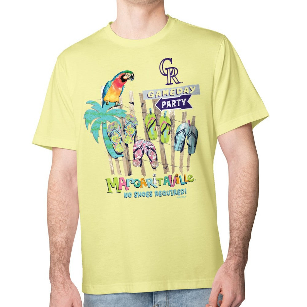 Colorado Rockies Margaritaville Gameday Party T-Shirt Sale