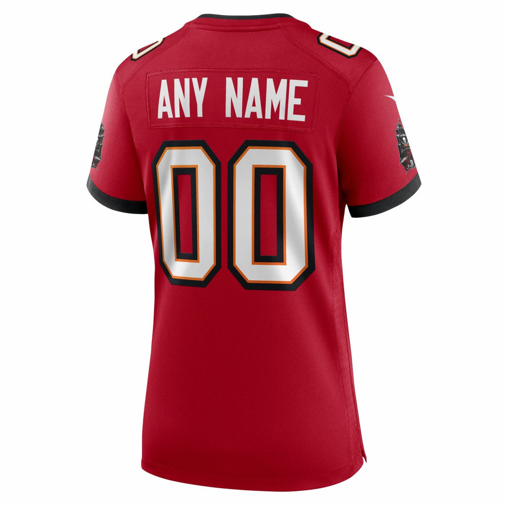 Tampa Bay Buccaneers Women's 50th Season Custom Game Jersey - Red - Nike