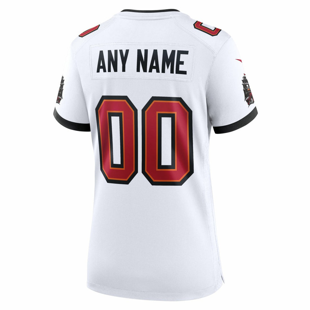 Tampa Bay Buccaneers Women's 50th Season Custom Game Jersey - White - Nike