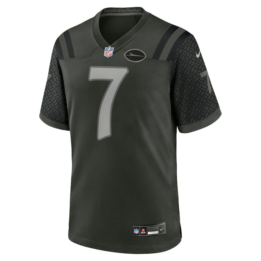 Justin Fields New York Jets 2025 Rivalries Collection Game Jersey - Gotham Green - Nike