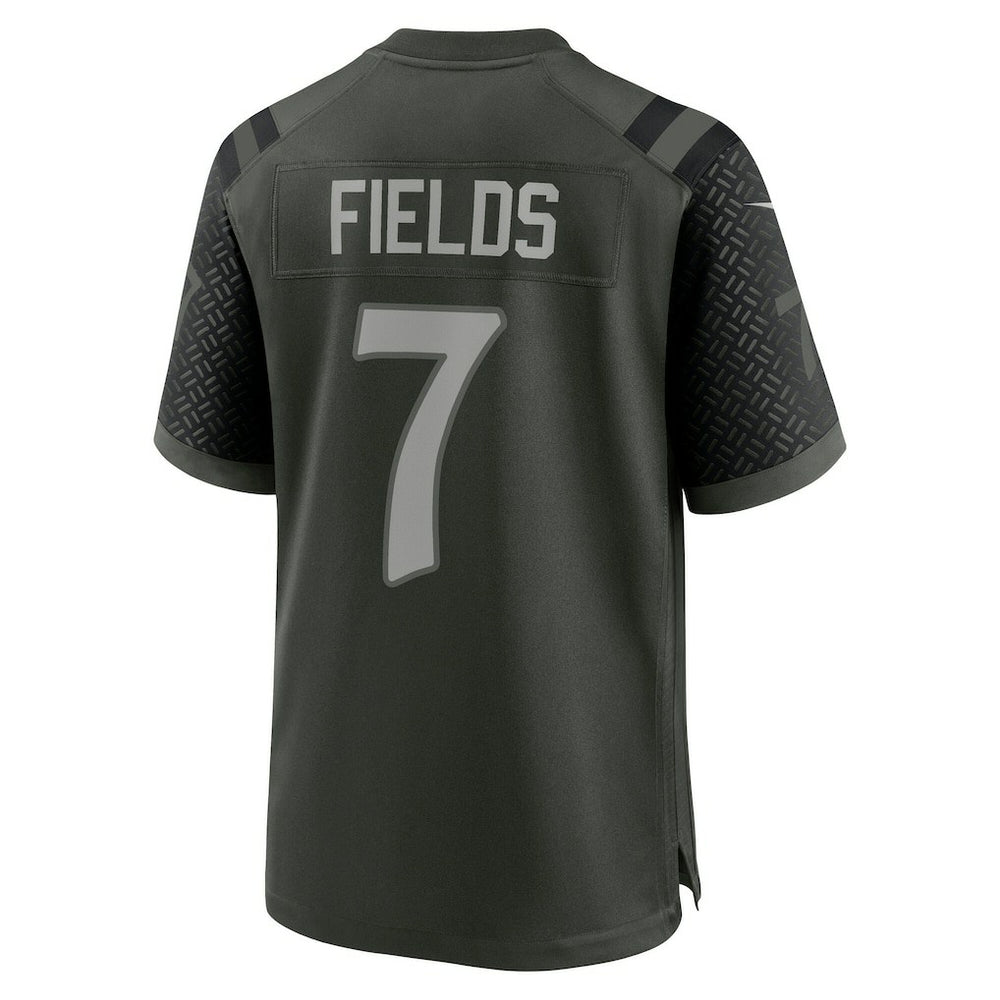 Justin Fields New York Jets 2025 Rivalries Collection Game Jersey - Gotham Green - Nike