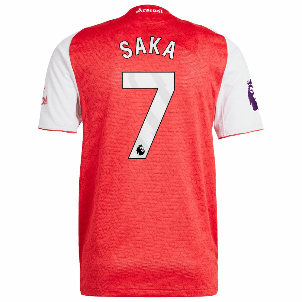 Adidas - Bukayo Saka Arsenal 2025/26 Home Player Jersey - Red