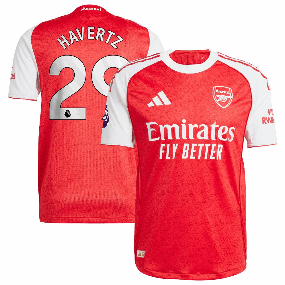 Adidas - Kai Havertz Arsenal 2025/26 Home Player Jersey - Red