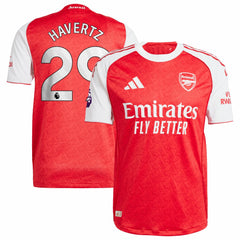 Adidas - Kai Havertz Arsenal 2025/26 Home Player Jersey - Red