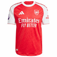 Adidas - William Saliba Arsenal 2025/26 Home Player Jersey - Red