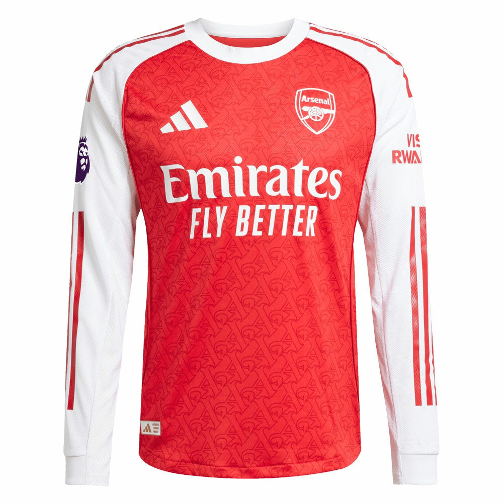 Adidas - Kai Havertz Arsenal 2025/26 Home Long Sleeve Player Jersey - Red