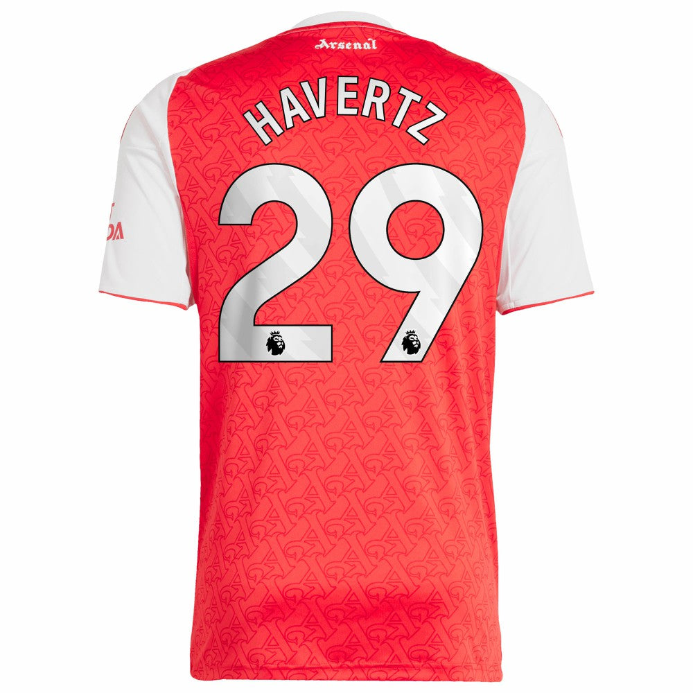 Adidas - Kai Havertz Arsenal 2025/26 Home Replica Player Jersey - Red