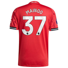 Adidas - Kobbie Mainoo Manchester United Home 2025/26 Player Jersey - Red
