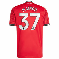 Adidas - Kobbie Mainoo Manchester United Home 2025/26 Replica Player Jersey - Red