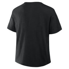 Utah Mammoth Fanatics Women's Combo Stadium Slub Boxy T-Shirt - Black | Fanatics sale