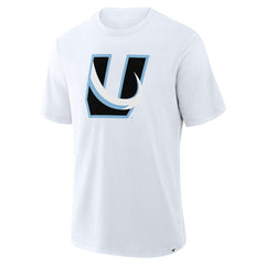 Utah Mammoth Fanatics Alternate Logo Stadium Slub T-Shirt - White | Fanatics Lifestyle