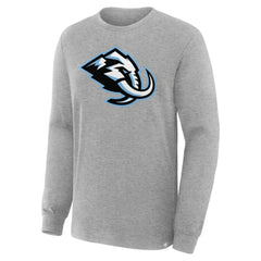 Utah Mammoth Fanatics Primary Logo Legacy Long Sleeve T-Shirt - Heather Gray | Fanatics sale