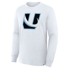 Utah Mammoth Fanatics Alternate Logo Legacy Long Sleeve T-Shirt - White | Fanatics Clearance
