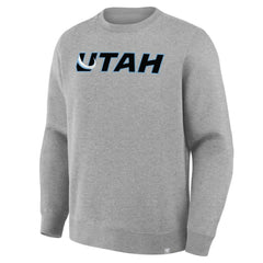 Utah Mammoth Fanatics Combo Legacy Fleece Sweatshirt - Heather Gray | Fanatics on sale