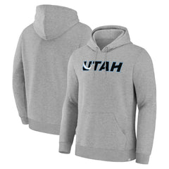 Utah Mammoth Fanatics Home Fleece Hoodie - Heather Gray | Fanatics discount