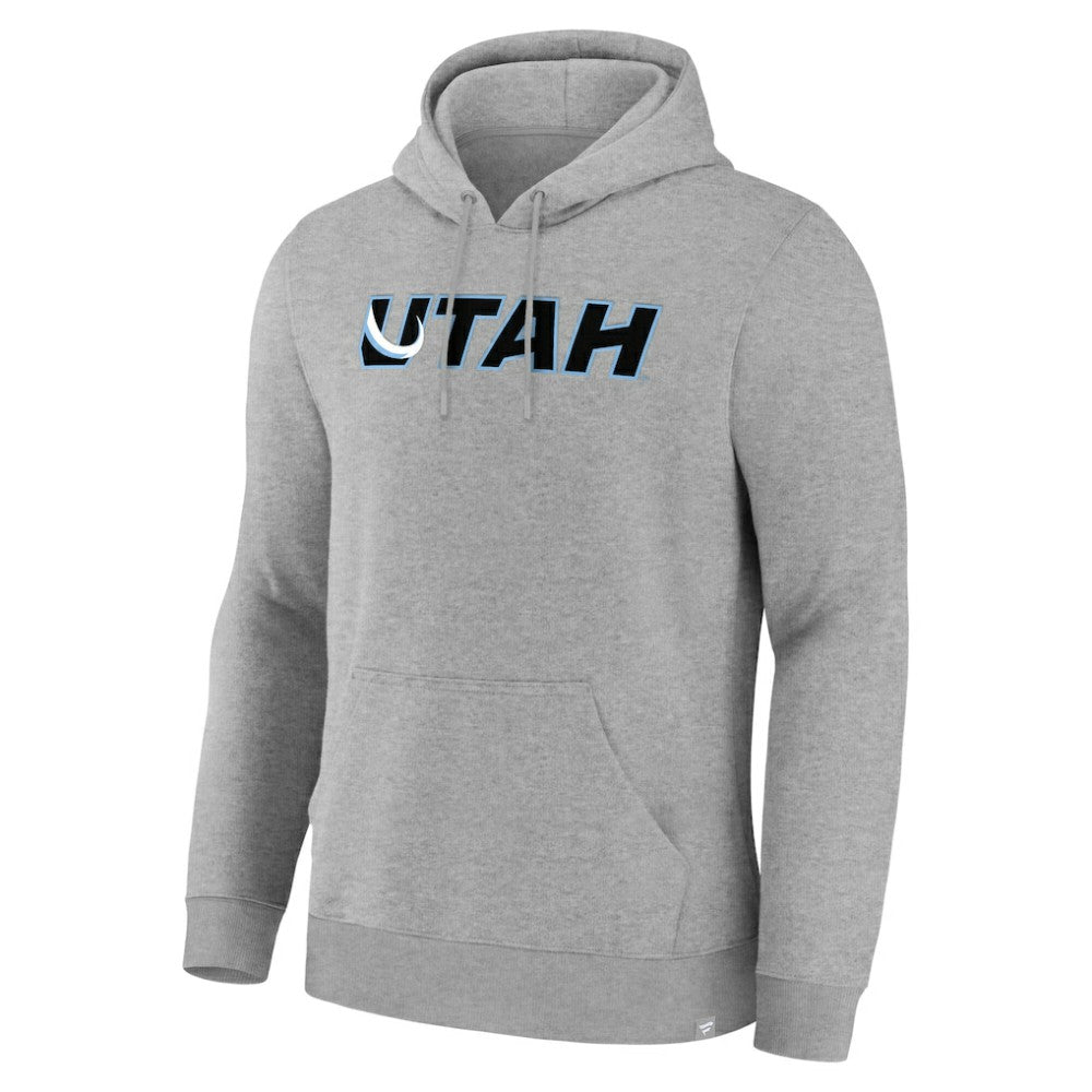 Utah Mammoth Fanatics Home Fleece Hoodie - Heather Gray | Fanatics discount