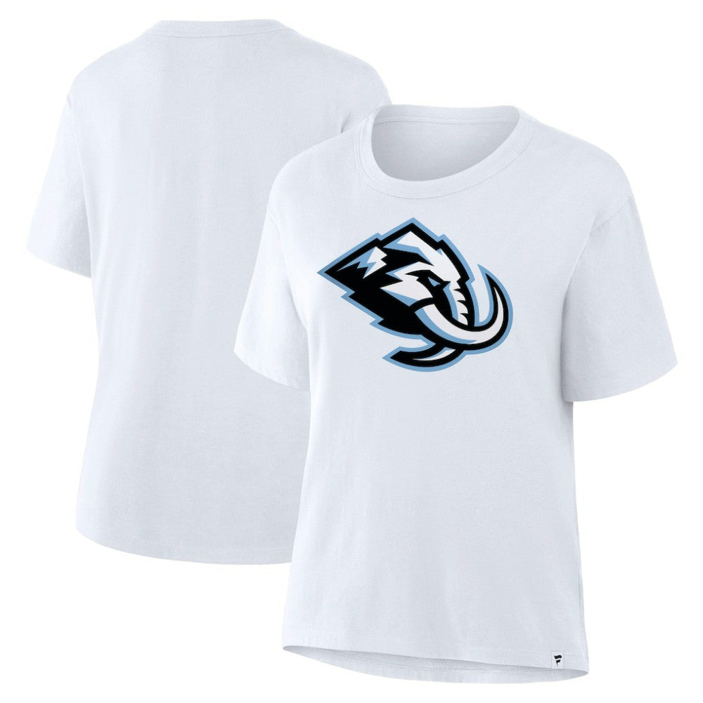 Utah Mammoth Fanatics Women's Primary Logo Legacy T-Shirt - White | Fanatics near me