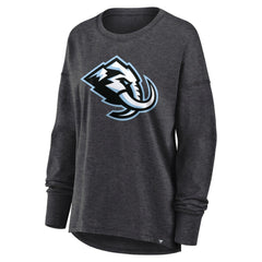 Utah Mammoth Fanatics Women's Primary Logo Legacy Long Sleeve T-Shirt - Heather Charcoal | Fanatics online