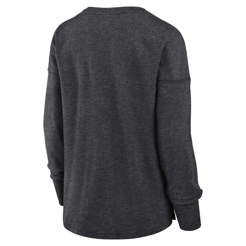 Utah Mammoth Fanatics Women's Primary Logo Legacy Long Sleeve T-Shirt - Heather Charcoal | Fanatics online