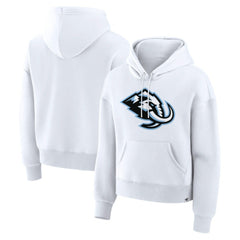 Utah Mammoth Fanatics Women's Essential Hoodie - White | Fanatics discount
