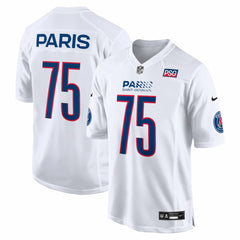 Nike - Paris Saint-Germain 2025 Soccer x NFL Game Jersey - White